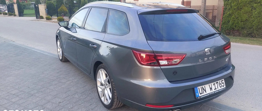 Seat Leon cena 54900 przebieg: 143000, rok produkcji 2015 z Koprzywnica małe 379